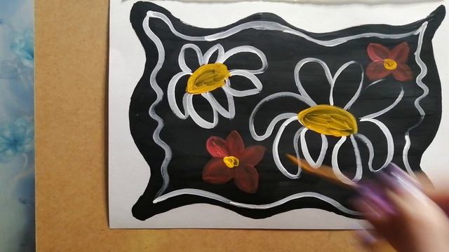 Мастер-класс «Рисуем жостовский поднос» смотреть онлайн