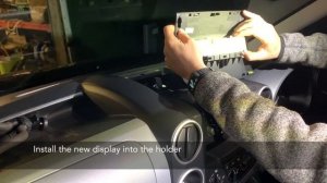 Citroen Berlingo B9 Central LCD Removal and Upgrade