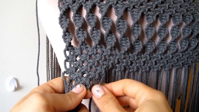 DIY Macrame Vest / Easy Macrame Pattern DIY / Chaleco En Macramé / Patrón Sencillo.
