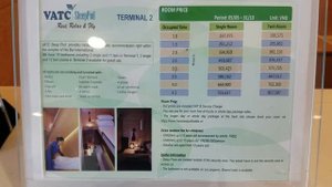 Капсулы для отдыха и Камера хранения багажа в аэропорту Ной Бай (Noi Bai), Ханой. MVN