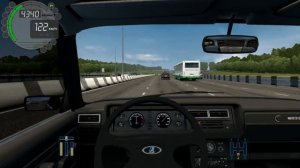 ПЕРВЫЕ ШАШКИ НА ВАЗ 2107 ПО ШОССЕ! City car driving