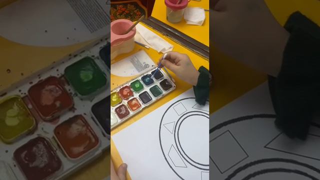 Занятие по нетрадиционной технике рисования ватными палочками