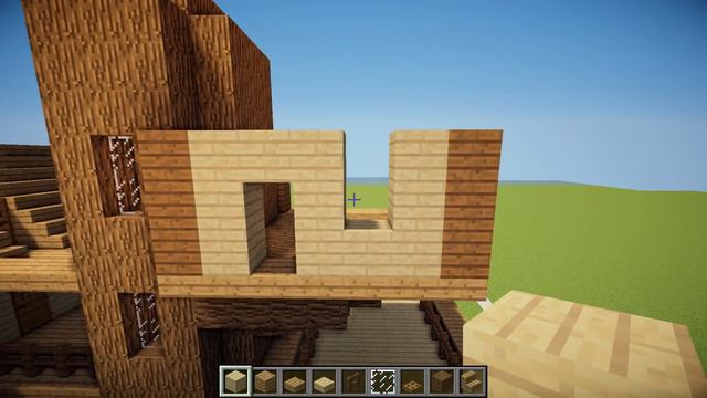 Minecraft: How to Build a Mob Proof Tree House Tutorial (Safe Redstone House) смотреть онлайн