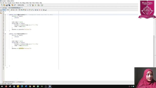 Mengimplementasikan Double Linked List Terhadap Bahasa Pemograman JAVA смотреть онлайн