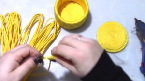 Красота из втулки от скотча, бельевой веревки и декора. Шкатулка своими руками @KonfettiMK