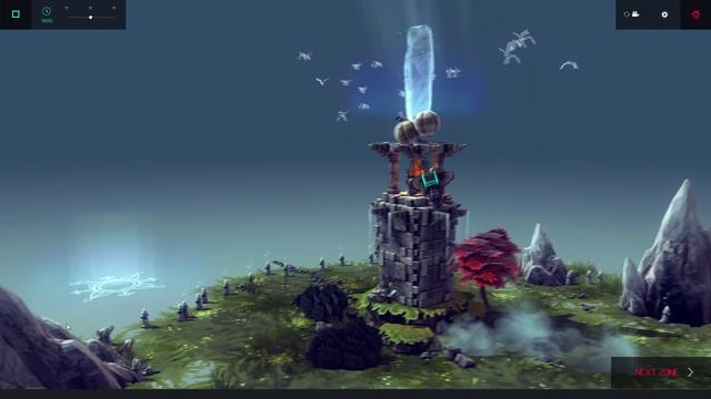 Besiege: One 8 block machine beats all 30 zones! смотреть онлайн