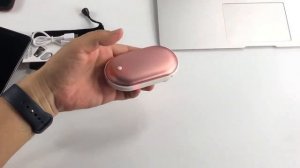 Грелка для рук и повербанк 2 в 1. Грелка-повербанк 4800 mAh. Power Bank с подогревом
