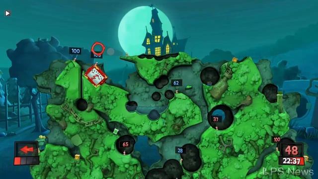 Worms Revolution Extreme Vita Review смотреть онлайн