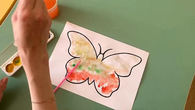 Очень голодная гусеница. Поделка. смотреть онлайн