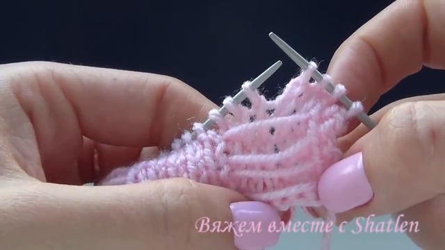 ПОТРЯСАЮЩИЙ УЗОР СПИЦАМИ ПАУЧКИ. НЕОБЫЧНО и ПРОСТО! Мастер-класс для начинающих. Елена Шатохина