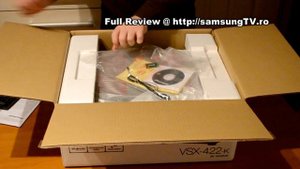 Pioneer VSX-422-K Unboxing