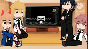 🔗Chainsaw man🔗 react to FNAF lore in a nutshell