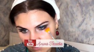 Мое Оперированное лицо?Смоки Айс для голубых глаз/макияж с пигментами/макияж дома/сам себе визажист