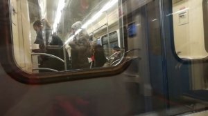 Мини видео Москва метро Ока от Площадь Ильича до Третьяковской