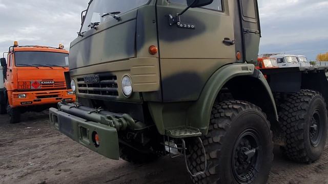 ВИДЕО ОБЗОР КАМАЗ 63501 ВОЕНЫЙ ВЕЗДЕХОД