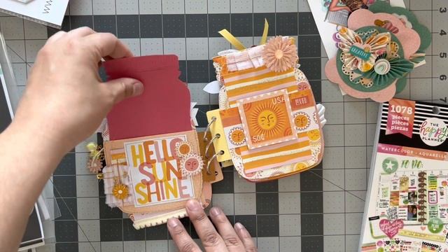 New Mason Jar Mini Album by @ScrapDiva29 | Design Team Project | ?Jar Shaped Album смотреть онлайн