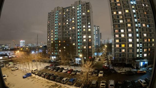 Timelapse Балкон Воронцовские пруды 3
