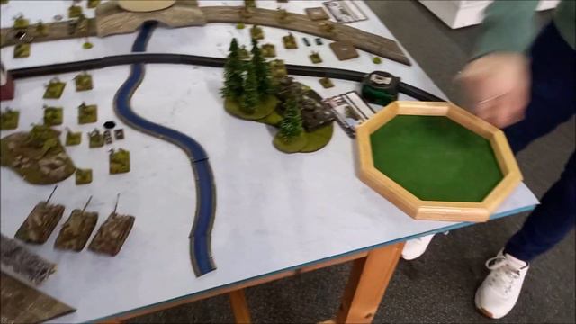 Flames of War Battle Report - Roadblock with Bulge Germans and Bulge US смотреть онлайн