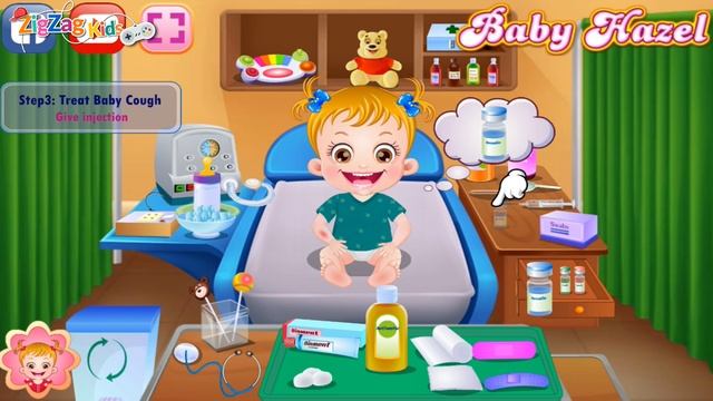 Baby Hazel Goes Sick | Full Episode | ZigZag Kids HD смотреть онлайн