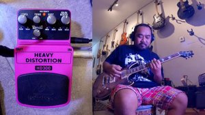 Behringer HD300 Heavy Distortion with Cort M 600