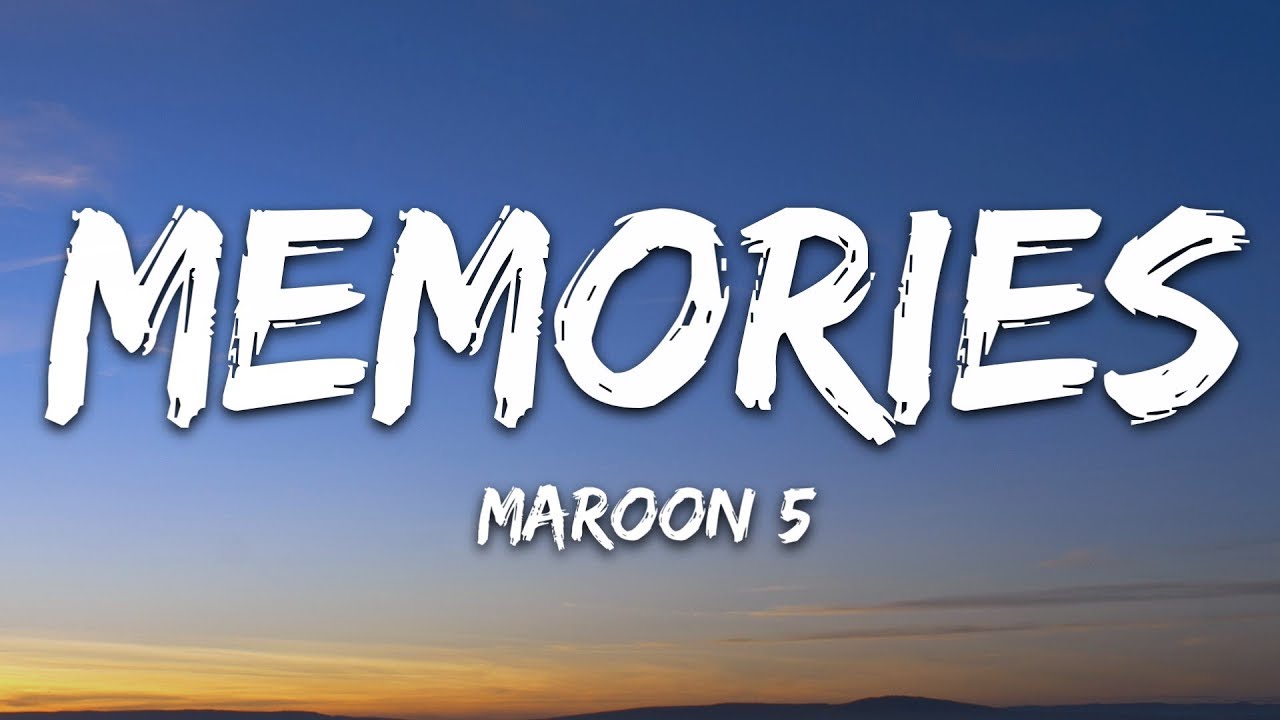 Maroon 5 - Memories (Lyrics / Песня с текстом / Караоке)