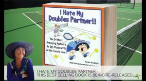 Tennis Doubles Book, National, I Hate My Doubles Partner, Buy You Copy On Amazon Today