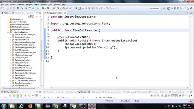 Interview Questions | PART-25 | How to set timeouts for a test case in TestNG