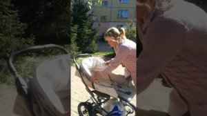 Как разобрать прогулочный блок для коляски Inglesina