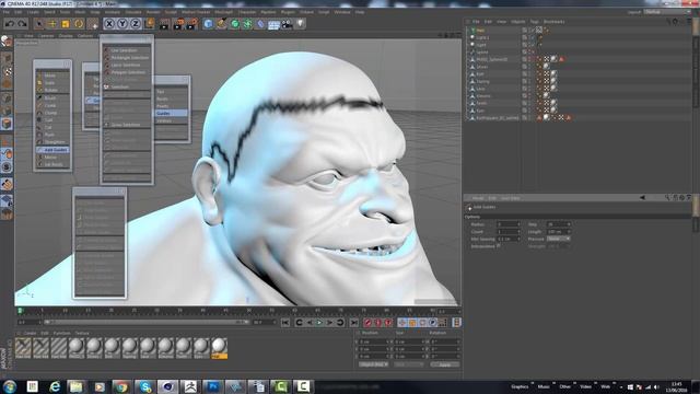 C4D Hair system Part 3. Density Maps смотреть онлайн
