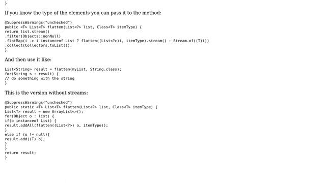 Code Review: Java generics with wildcard vs non generic List to deal with non generic data смотреть онлайн