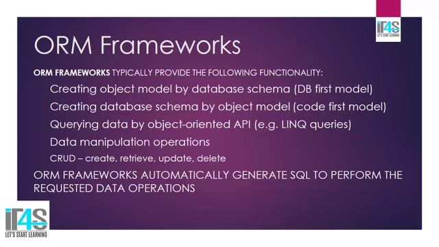 Entity Framework Tutorial - What is object-relational mapping (ORM)? | Course Introduction смотреть онлайн