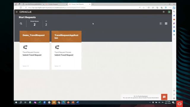 Oracle Process Automation DEMO - Structured BPMN Process (Travel Request) from Oracle LiveLab смотреть онлайн