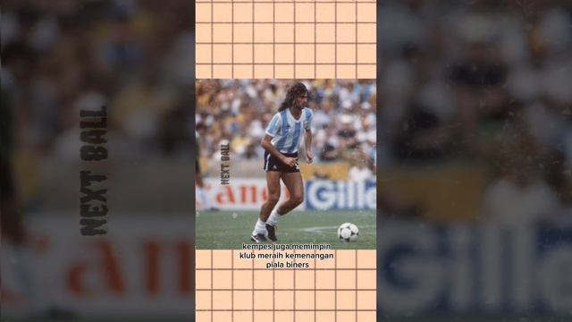 Legenda Argentina Mario Kempes