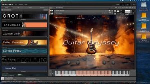 Naroth Audio Guitar Odyssey - Livraria para Kontakt 7 !! Muito Bom !!