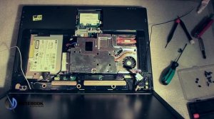 HP Compaq nx8220  - Disassembly and cleaning