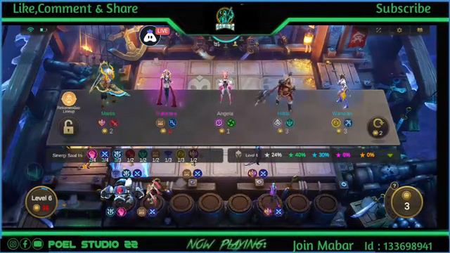 Live Magic Chess Mobile Legends Bang Bang #viral #trending #mlbb : 😄 Happy stream