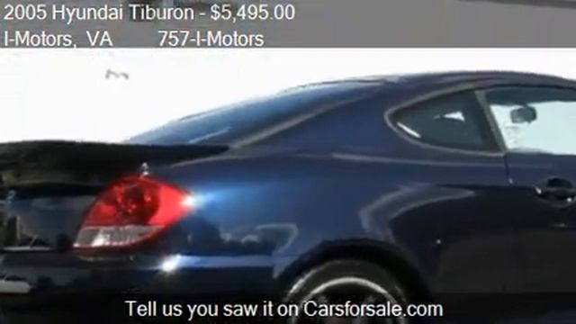 2005 Hyundai Tiburon GS - for sale in Virginia Beach, VA 234 смотреть онлайн