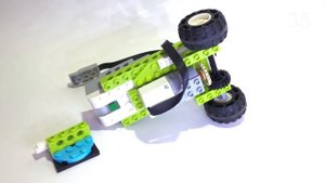 #LEGO WeDo 2.0 /Телега с 1 мотором