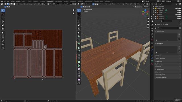 Chapter 2 - Starting with Blender (3.2), Lecture 13- Lecture 07 Adding a texture