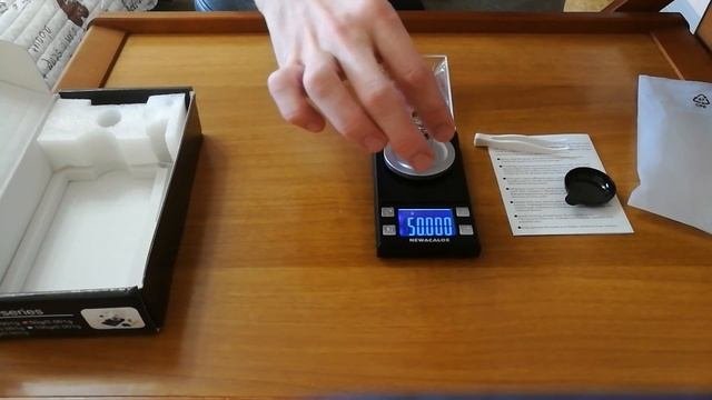 Калибровка портативных сверхточных весов Newacalox 8028