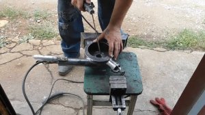 Кузнечный горн своими руками первая часть  Вентилятор улитка на ременной передаче