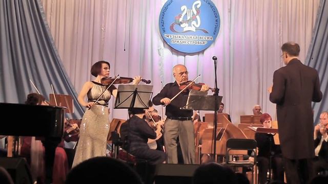 Копия видео "J.S. Bach concert for 2 violins (mov.2) (oboe and violin)" смотреть онлайн