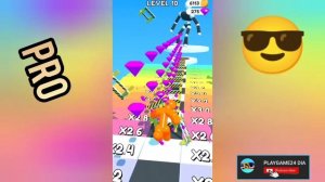 NOOB VS PRO VS HACKER VS GOD in Tall Man Run