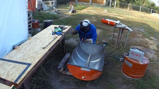 Из бочки. 03. Широкий СТРОИТЕЛЬНЫЙ ТАЗ для бетоносмесителя! смотреть онлайн