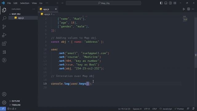 JavaScript Map Object full tutorial (thorough)