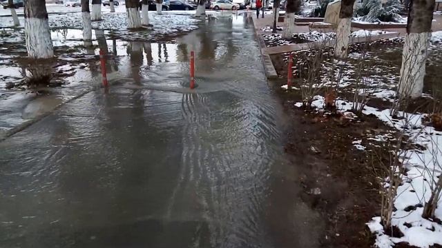 Потоп на улице Парковой в Анапе смотреть онлайн