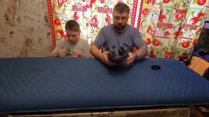 Самонадувающийся туристический коврик.