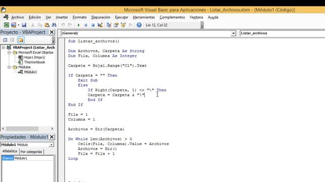Listar Archivos desde una Carpeta a Excel | VBA Excel 2013 #21 смотреть онлайн