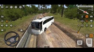 Hard Off-road Map Bus Driving | Bus Simulator Indonesia Mod Gameplay | Driving Simulator | Bus Game