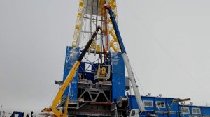 Буровая утановка уралмаш 5000 верхний привод Монтаж оборудования